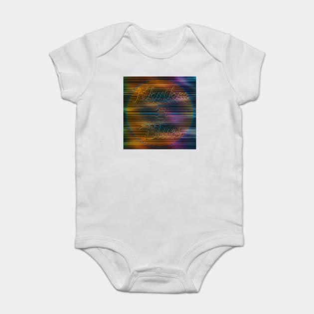 Rhythm And Blues Baby Bodysuit by becky-titus